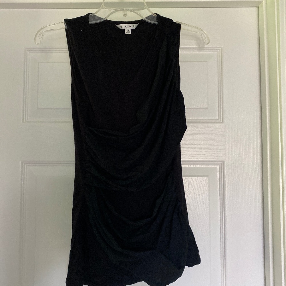 Black Layered Tank Top